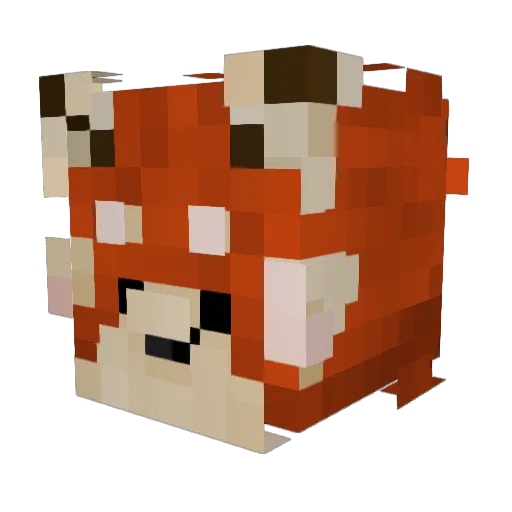 Freak_ey Minecraft avatar head, 3D render