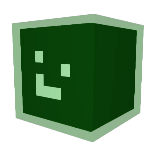 FreakyToucher Minecraft avatar head, 3D render