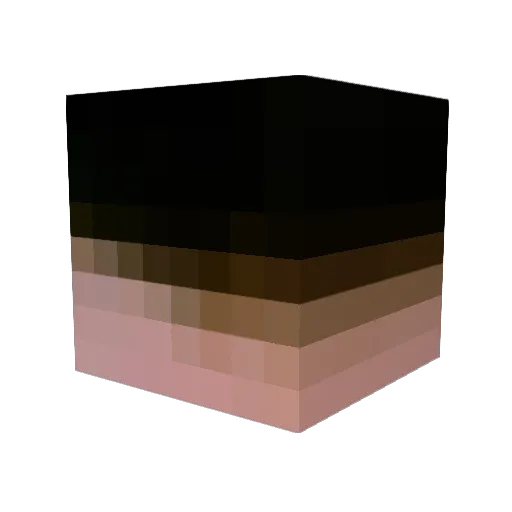 Freazz674 Minecraft avatar head, 3D render