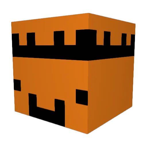 Frecherloewe Minecraft avatar head, 3D render