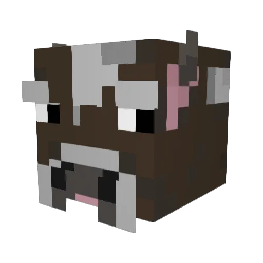 Fred110221 Minecraft avatar head, 3D render