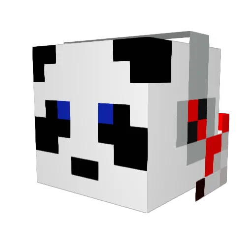 Fred_2468 Minecraft avatar head, 3D render