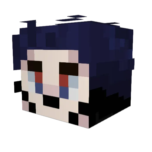 Fred_Sois Minecraft avatar head, 3D render