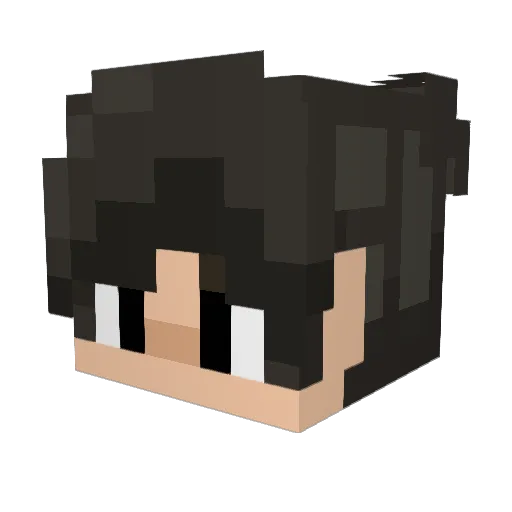 Freddy_fazblocks Minecraft avatar head, 3D render