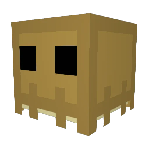 Freddykul Minecraft avatar head, 3D render