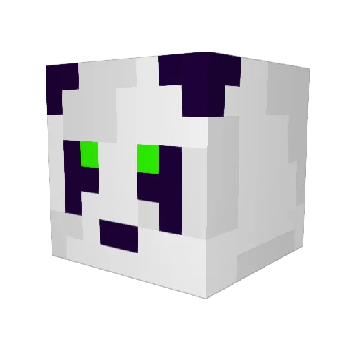 Frederikhs1106 Minecraft avatar head, 3D render