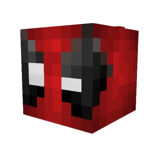 Fredgure1 Minecraft avatar head, 3D render