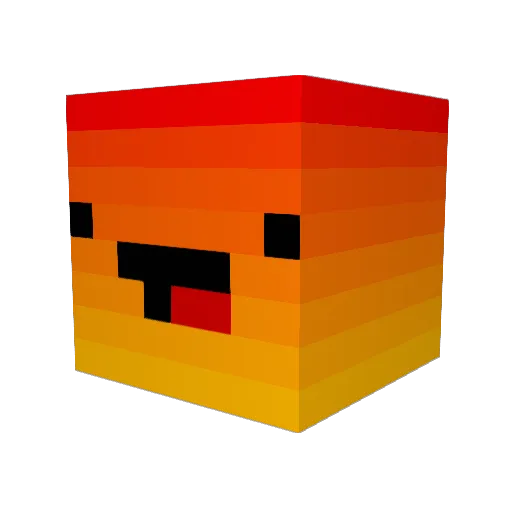 Fredrikogamer17 Minecraft avatar head, 3D render