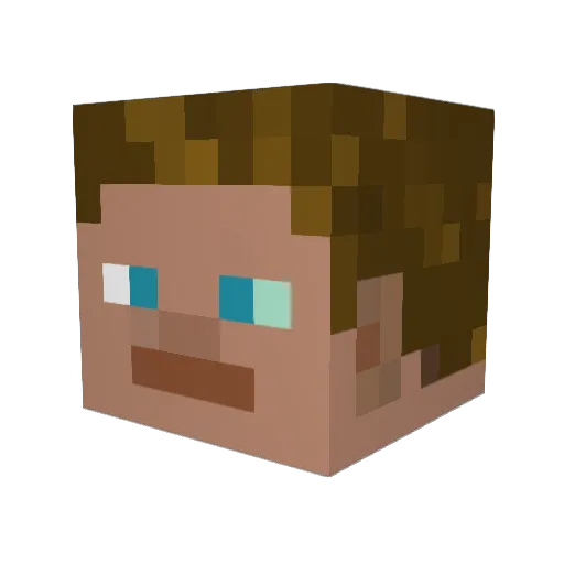 Fredriksson69 Minecraft avatar head, 3D render