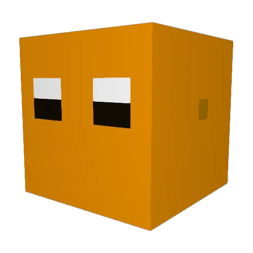 Minecraft-Avatar von Fredthepotatoe: Kopf als 3D-Render