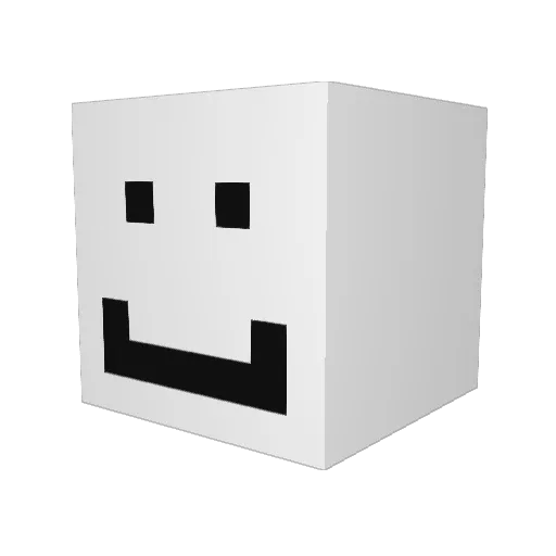 FredyX9523 Minecraft avatar head, 3D render