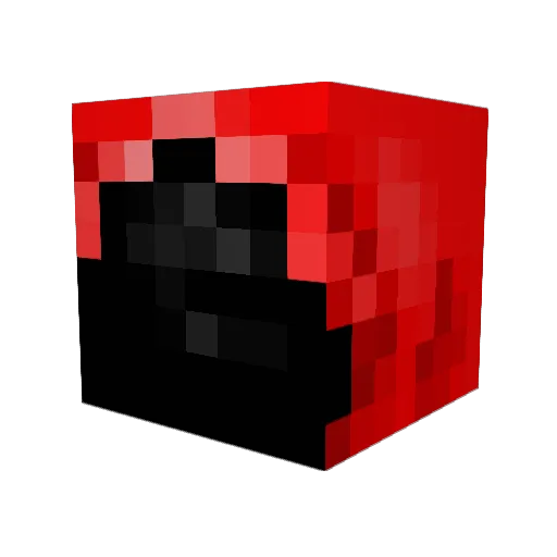 FreeFall Minecraft avatar head, 3D render