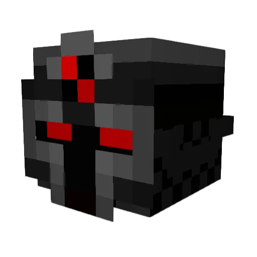 FreeHeeler Minecraft avatar head, 3D render