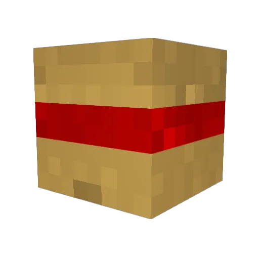 FreeStab Minecraft avatar head, 3D render