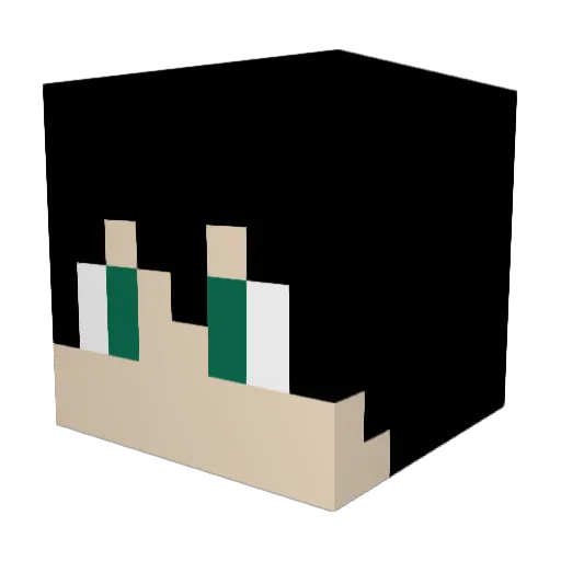 FreedomChanho Minecraft avatar head, 3D render
