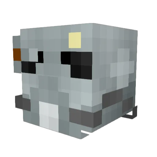 FreedomRider08 Minecraft avatar head, 3D render