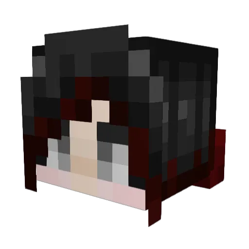 FreelancerMarcy Minecraft avatar head, 3D render