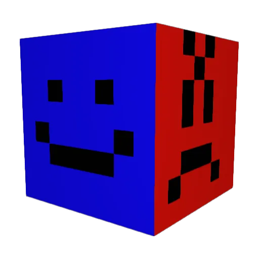 Freese989 Minecraft avatar head, 3D render