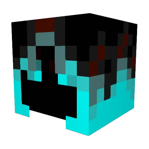 Freester2 Minecraft avatar head, 3D render