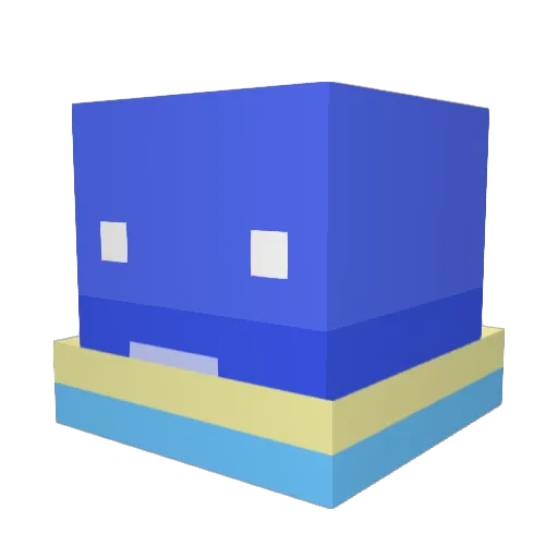 FreestyleTapioca Minecraft avatar head, 3D render