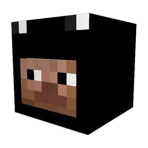 Freetown Minecraft avatar head, 3D render