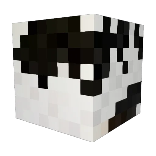 Freezer341 Minecraft avatar head, 3D render