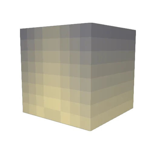Freezingatom Minecraft avatar head, 3D render