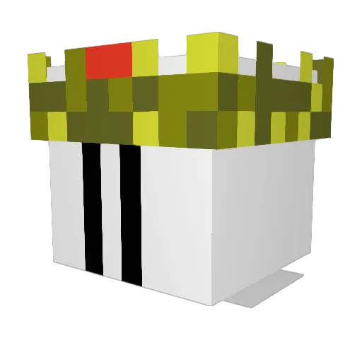 Frege_Kun Minecraft avatar head, 3D render
