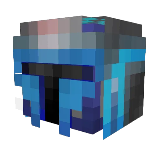 FregosoNFL Minecraft avatar head, 3D render
