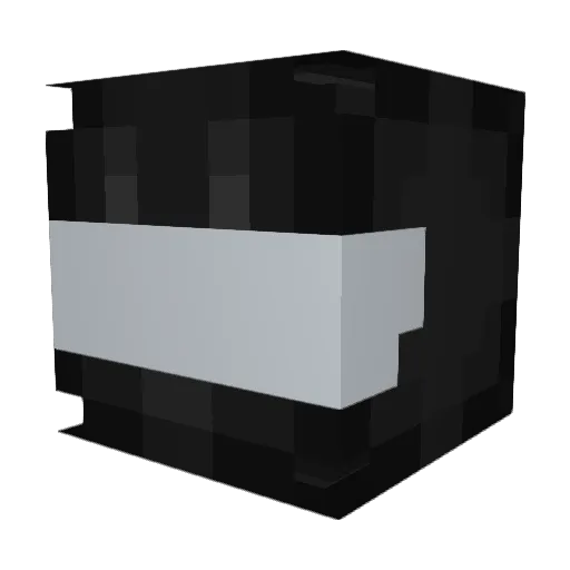 French_T4C0S Minecraft avatar head, 3D render