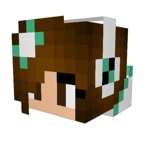 Frenchiest_Fry Minecraft avatar head, 3D render