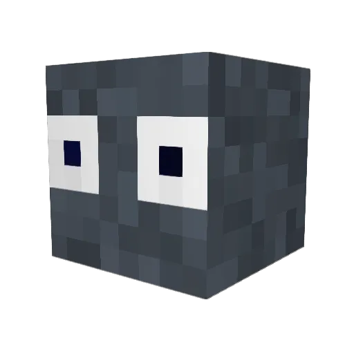 Frenchy363 Minecraft avatar head, 3D render