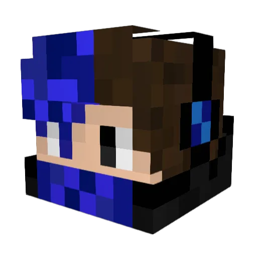 Frend_Smaill Minecraft avatar head, 3D render