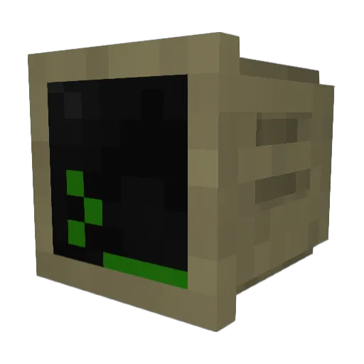 Frendigo Minecraft avatar head, 3D render
