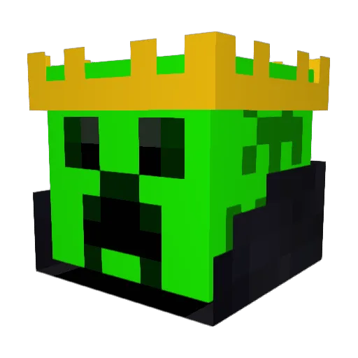 Frengie_ Minecraft avatar head, 3D render