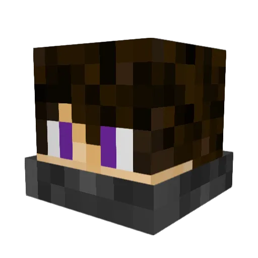 Frenzo101 Minecraft avatar head, 3D render