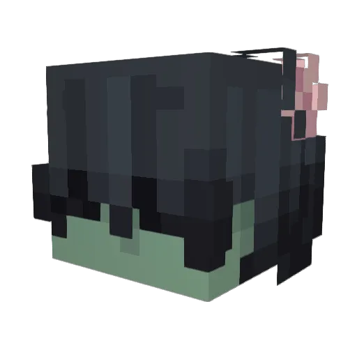 Frenzo42 Minecraft avatar head, 3D render