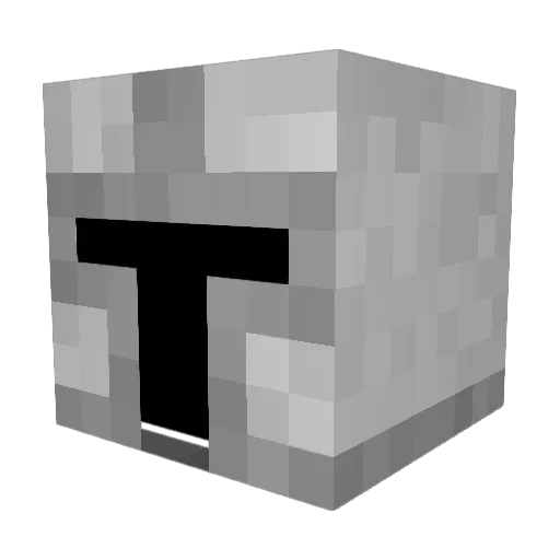 Frenzy107 Minecraft avatar head, 3D render