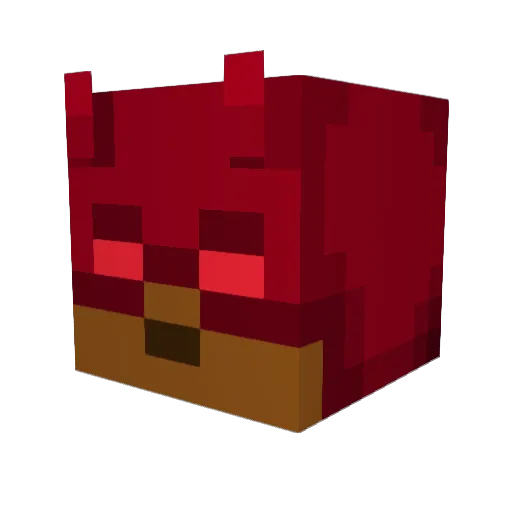 FrenzyIsBored Minecraft avatar head, 3D render