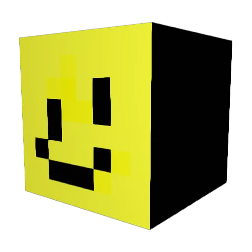 Frequency2675 Minecraft avatar head, 3D render