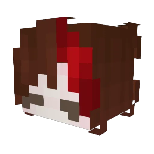 FreshJuicySoap Minecraft avatar head, 3D render