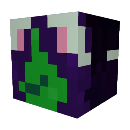 FreshSeaLegz Minecraft avatar head, 3D render