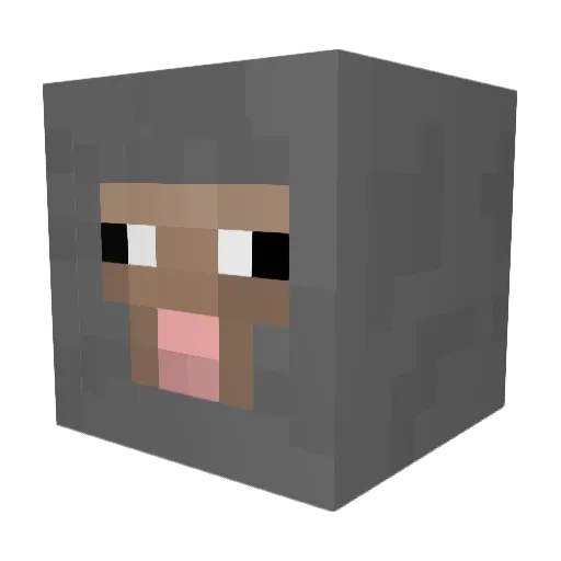 FreshTulip37151 Minecraft avatar head, 3D render