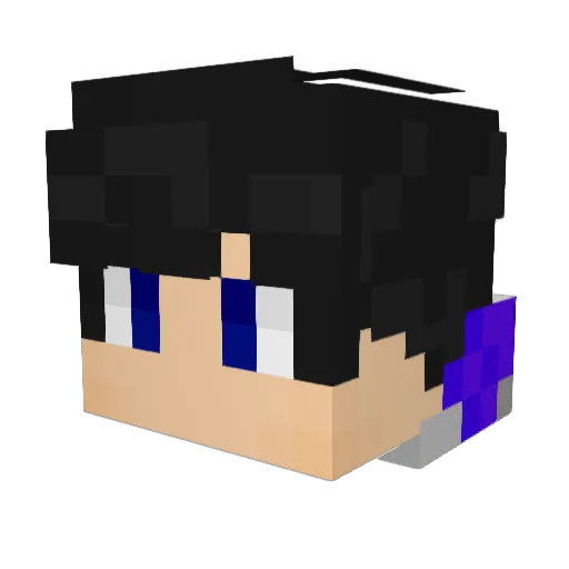 FrestWins Minecraft avatar head, 3D render