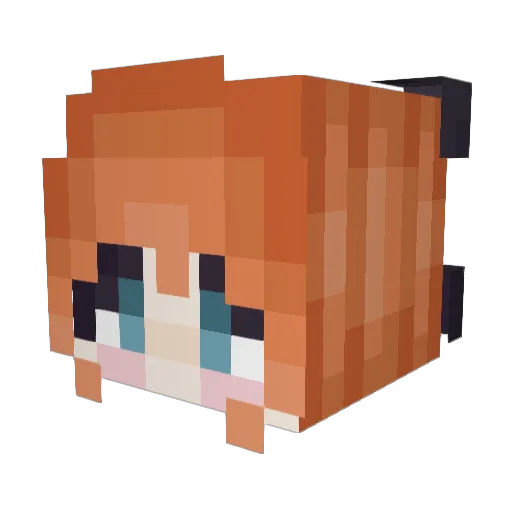 Frewt_Cup Minecraft avatar head, 3D render