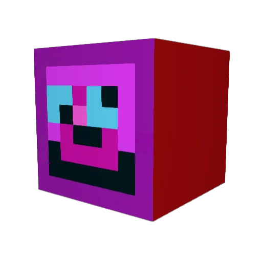 Freyka9 Minecraft avatar head, 3D render
