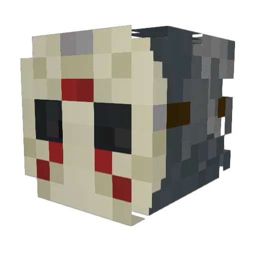 Freyso Minecraft avatar head, 3D render