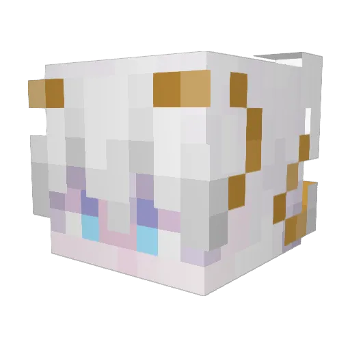 Frezo95 Minecraft avatar head, 3D render