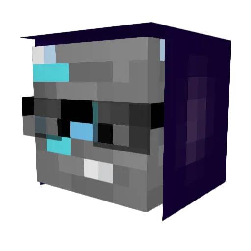 Frezzore Minecraft avatar head, 3D render