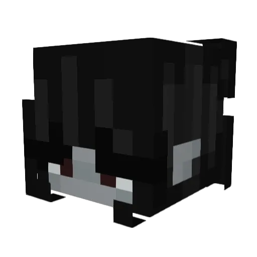 FriedPotatoHead Minecraft avatar head, 3D render
